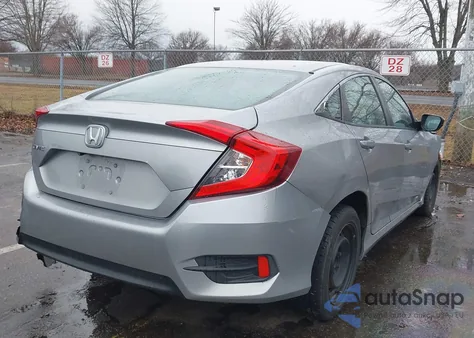 2016 Honda Civic Lx from USA, damaged, VIN 19XFC2F57GE200326